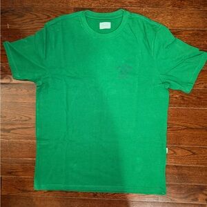 Aime Leon Dore Retro Green Short Sleeve Tee NYC ‘86 Classic Basketball Camp L